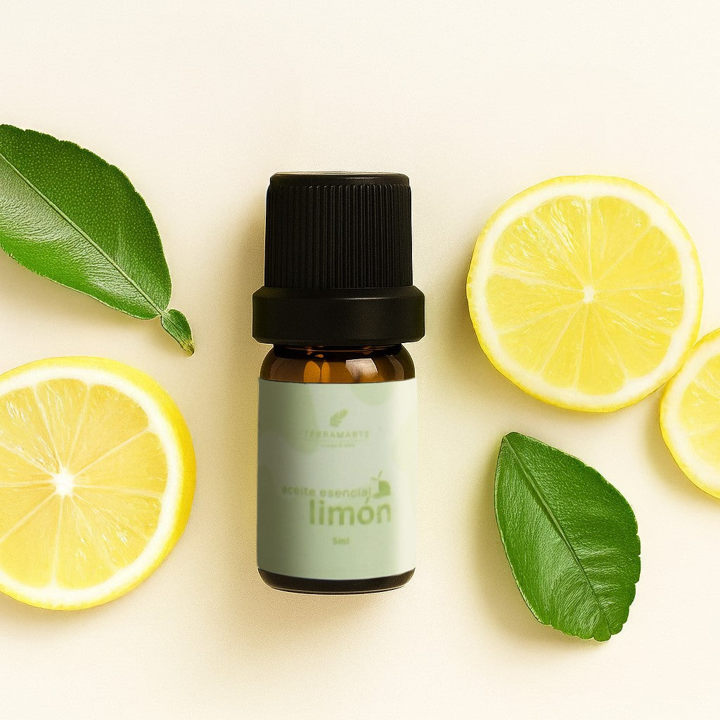 Aceite Esencial De Limón Orgánico 5 ML - Izana Naturals Tienda Ecológica