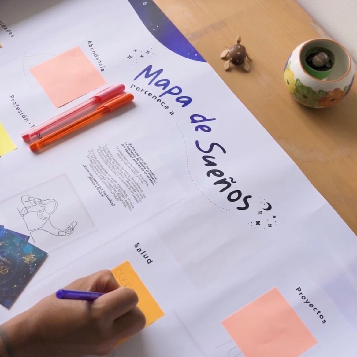 Mapa de Sueños Tubo + Póster