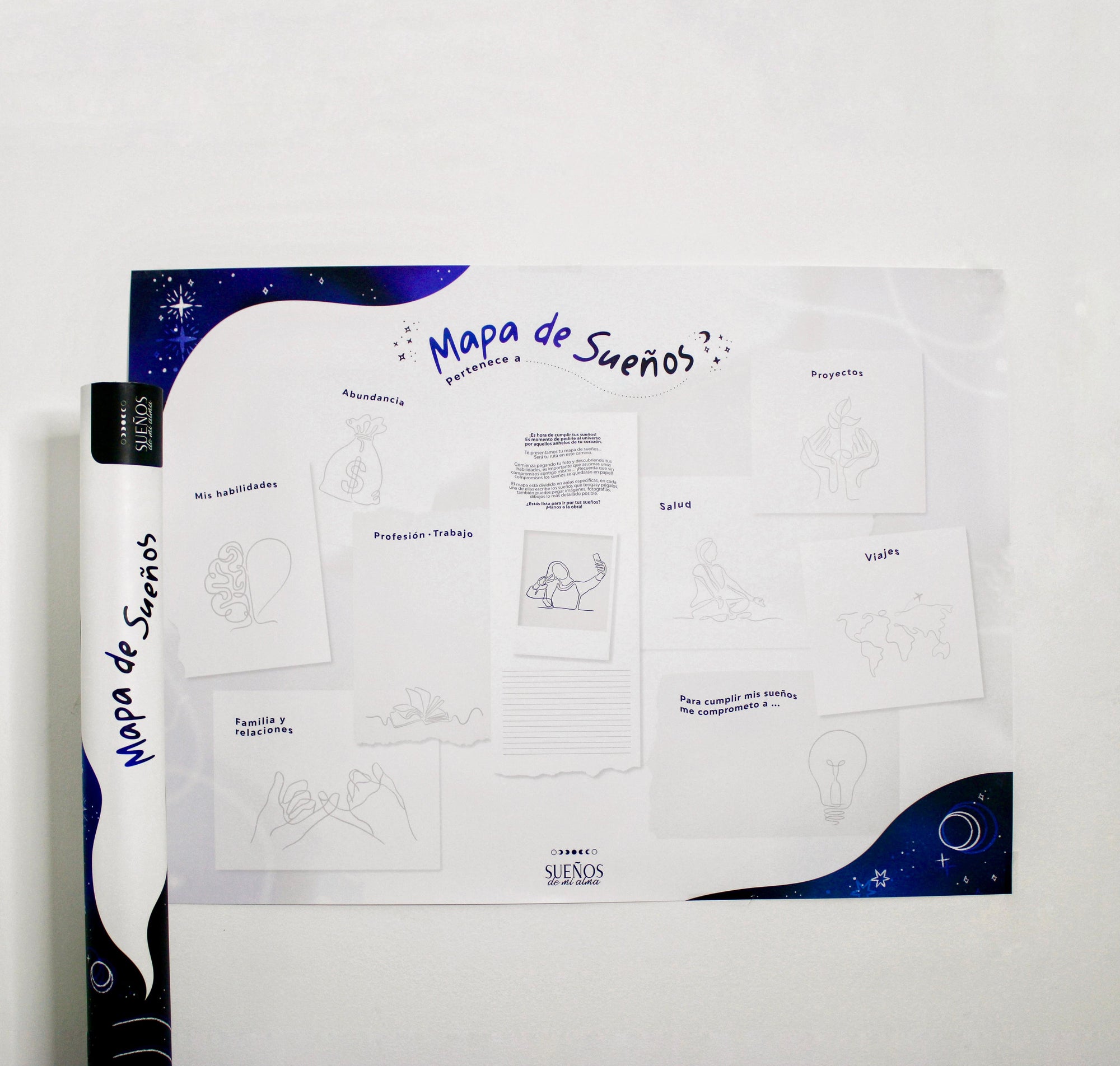 Mapa de Sueños Tubo + Póster